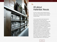 hafenbar-neuss.de Webseite Vorschau