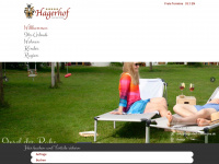 hagerhof-chiemsee.de Webseite Vorschau