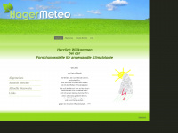 hager-meteo.de Webseite Vorschau