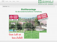 hagola-biofilter.de Webseite Vorschau