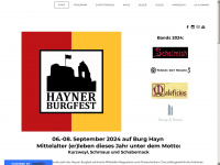 Hainer-burgfest.de
