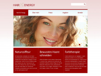 hair-and-energy.ch Webseite Vorschau