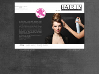 hair-in.de Webseite Vorschau
