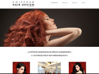 hairdesign.ch Webseite Vorschau