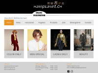 hairplanet.ch Webseite Vorschau