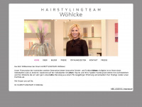 hairstylingteamwoehlcke.de Webseite Vorschau