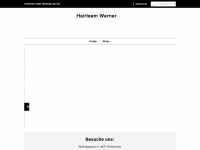 hairteamwerner.at Webseite Vorschau