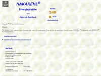 hakakehl.de Webseite Vorschau