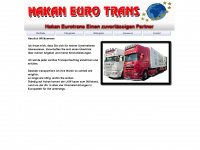 hakan-eurotrans.de Webseite Vorschau
