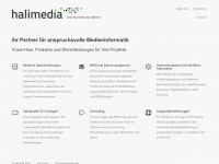 halimedia.com Webseite Vorschau