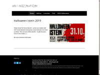 halloween-istein.de Webseite Vorschau