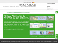 ham-atlas.de Webseite Vorschau