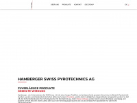 hamberger.ch Webseite Vorschau