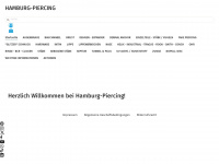 hamburg-piercing.de Webseite Vorschau