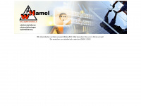 hamel-elektro-technik.de Webseite Vorschau
