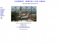 hammerimmobilien.de Webseite Vorschau