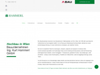 hammerl-bau.at Webseite Vorschau