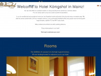 hotel-koenigshof-mainz.de Webseite Vorschau
