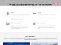 hotel-arte.de Webseite Vorschau