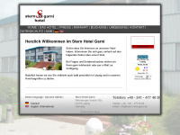 stern-hotel-garni.de Webseite Vorschau
