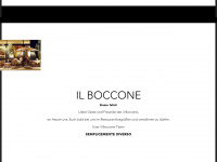 ilboccone.de Webseite Vorschau