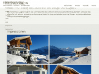 ferienhaus-lugnez.ch Webseite Vorschau