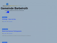 barbelroth.de Webseite Vorschau