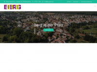 berg-pfalz.de Webseite Vorschau