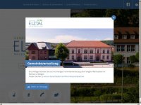 elztal.de Webseite Vorschau