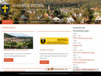 esthal.de Webseite Vorschau
