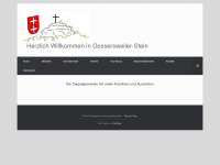 gossersweiler-stein.de Webseite Vorschau