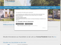 heuchelheim.de Webseite Vorschau