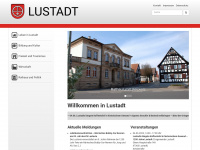 lustadt.de Webseite Vorschau