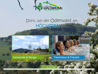waldbrunn-odenwald.de Webseite Vorschau