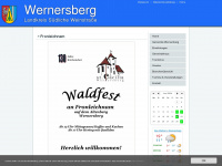 wernersberg.de Webseite Vorschau