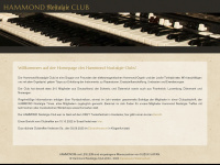 hammond-nostalgie-club.de Webseite Vorschau
