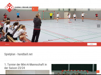 handball-mellendorf.de Webseite Vorschau