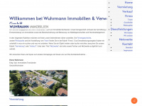 wuhrmann-immobilien.ch Webseite Vorschau