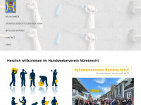 handwerkerverein-nuembrecht.de Webseite Vorschau