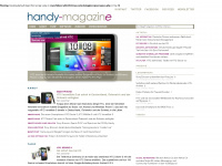 handy-magazine.de Webseite Vorschau