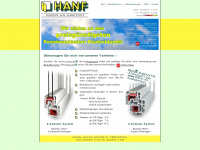hanf-fensterbau.de Webseite Vorschau