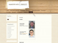 hanger.at Webseite Vorschau