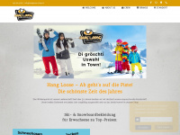 hangloose-shop.ch Webseite Vorschau