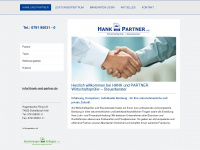 hank-und-partner.de Webseite Vorschau