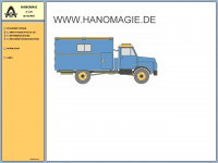 hanomagie.de Webseite Vorschau