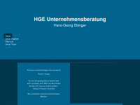 hans-georg-ebinger.de Webseite Vorschau