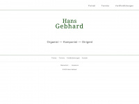 hans-gebhard.de Webseite Vorschau
