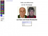 hans-wombacher.de Webseite Vorschau