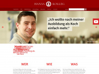 hansakolleg.de Webseite Vorschau