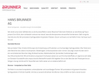 hansbrunner.ch Webseite Vorschau